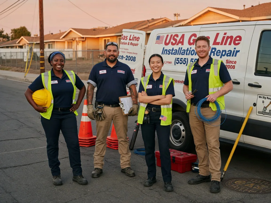 Gas Line Installation company in Sanderson, TX